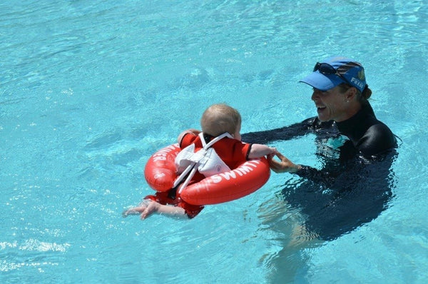 swimtrainer baby swim ring for toddlers floatie swim aid 