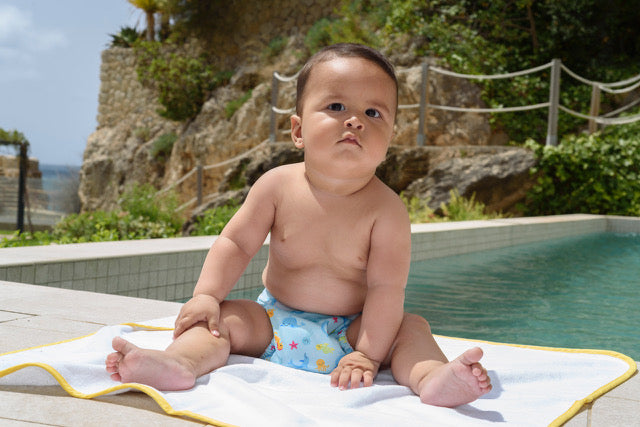 Reusable and adjustable swim nappies