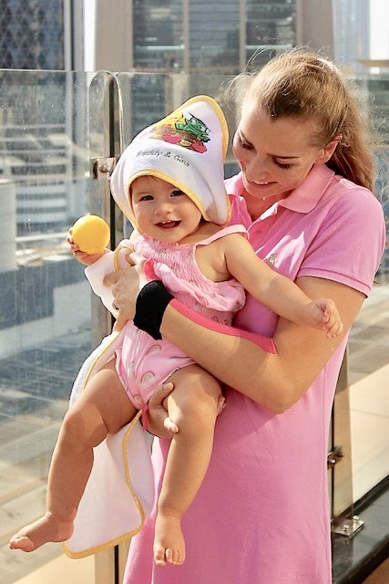 Fred and Gina Hooded Towel